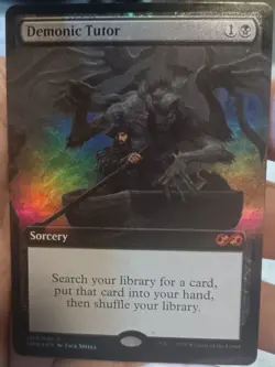 Demonic Tutor Ultimate Masters: Box Toppers Foil - Image 1