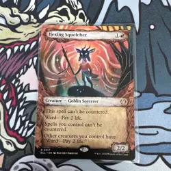 Hexing Squelcher (Showcase) - MTG #317 Lorwyn Eclipsed - NM/MINT NON FOIL - Image 1