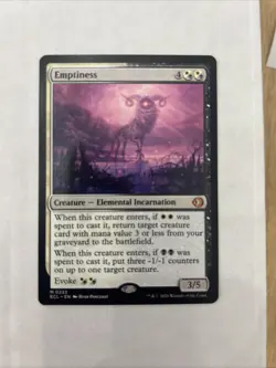 Emptiness x1 MTG Magic the Gathering - Lorwyn Eclipsed - Image 1