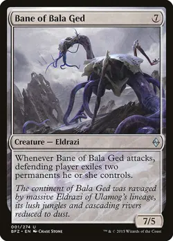 Bane of Bala Ged - Foil BFZ LP MTG - Image 1