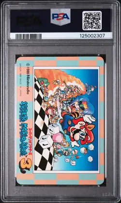 1989 CARDDASS SUPER MARIO BROS. 3 #27 SPIKE PSA 10 - Image 2