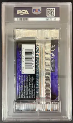 1996 Magic The Gathering MTF Alliances Foil Pack PSA 9 - Image 2
