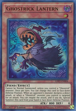 Yugioh TCG - Ghostrick Lantern GFP2-EN064 - Image 1