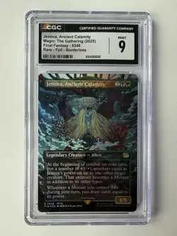 MTG Magic Jenova, Ancient Calamity (Borderless) Final Fantasy Foil R 0346 FIN - Image 1