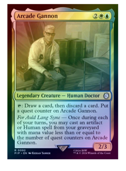 Arcade Gannon - Foil Fallout MTG - Image 1