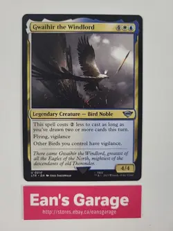 MTG LOTR Gwaihir the Windlord LTR 0210 Uncommon - Mint - Image 1