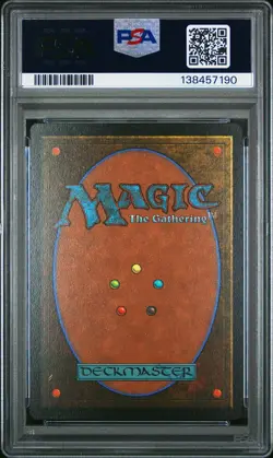 2025 MTG SECRET LAIR DROP HEROIC DEEDS-FOIL #1991 THREE VISITS PSA 9 - Image 2