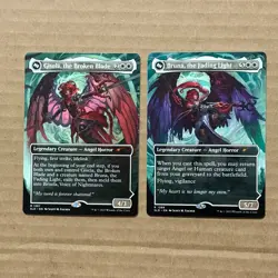 [NM Thick , stamp slight off center misprint] Gisela + Bruna - Angels SLD - Image 1