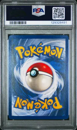 1999 POKEMON FOSSIL #4 DRAGONITE-HOLO PSA 7 - Image 2