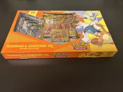 Pokemon TCG: Reshiram & Charizard GX Tag Team Collection New Sealed W/ Evolving - Image 2