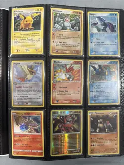 Vintage Pokemon Collection Binder Mid Era WOTC NEO EX Holo Rare + Entei CGC 10 - Image 3