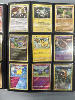 Vintage Pokemon Collection Binder Mid Era WOTC NEO EX Holo Rare + Entei CGC 10 - Image 5