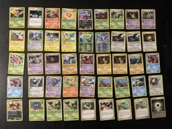 45 Pokemon Card Mid-Era Lot - Diamond and Pearl Pop Series And Stormfront - Image 1
