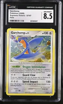 Garchomp 2009 Pokemon Supreme Victors CGC 8.5 #5 - Image 1