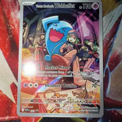 Team Rocket's Wobbuffet - SVP203 Destined Rivals ETB Promo Pokemon - Image 1