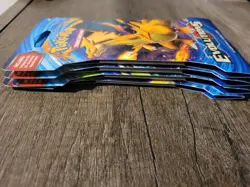 Pokemon TCG XY Evolutions Sleeved Booster Pack Art set Lot - Image 4