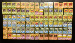 (90) 1999 POKEMON VINTAGE LOT FOSSIL VARIETY BASE SLOWPOKE BRO GOLEM GOLDUCK - Image 1