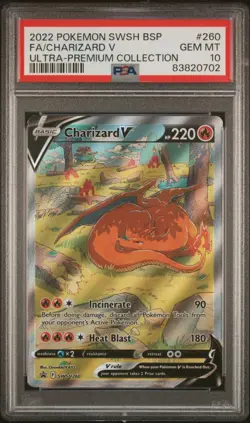 PSA 10 Charizard V - SWSH260 - Black Star Promo - Pokemon - Read Description - Image 3