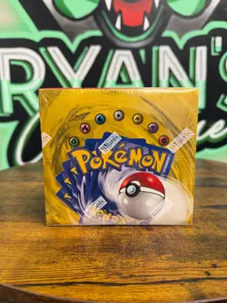 1999 Pokemon Base Set Green Wing No Country Code Factory Sealed Booster Box - Image 1