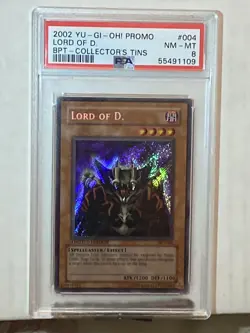 Yugioh Lord of D BPT-004 Limited Edition PSA 8. - Image 1
