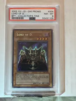 Yugioh Lord of D BPT-004 Limited Edition PSA 8. - Image 2