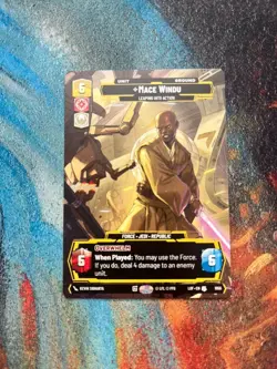 Mace Windu (PRESTIGE) - Star Wars Unlimited LOF (2/2 avail.) - Image 1