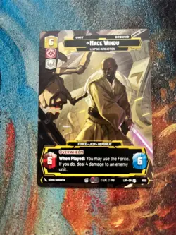 Mace Windu (PRESTIGE) - Star Wars Unlimited LOF (1/2 avail.) - Image 1