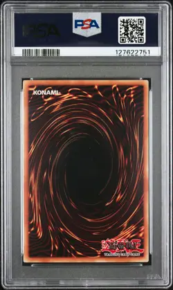 2021 YU-GI-OH! TIN OF ANCIENT BATTLES 1ST ED URIA, LORD OF SEARING FLAMES PSA 9 - Image 2