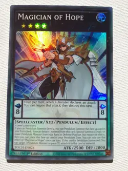 YUGIOH TCG Magician of Hope TOCH-EN024 - Image 1