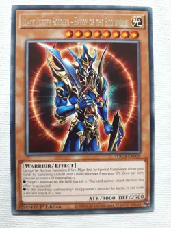 YUGIOH TCG - Black Luster Soldier - Envoy of the Beginning TOCH-EN029 - Image 1