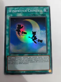 YUGIOH TCG Blazing Vortex - Windwitch Chimes BLVO-EN059 - Image 1