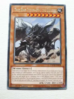 YUGIOH TCG - True King Lithosagym, The Disaster TOCH-EN038 - Image 1