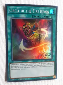 YUGIOH TCG Circle of the Fire Kings HISU-EN056 - Image 1