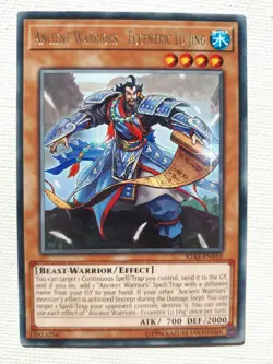YUGIOH TCG - Ancient Warriors - Eccentric Lu Jing IGAS-EN010 - Image 1