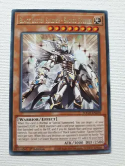 YUGIOH TCG - Black Luster Soldier - Sacred Soldier TOCH-EN035 - Image 1