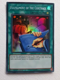 YUGIOH TCG Fulfillment of the Contract HISU-EN052 - Image 1