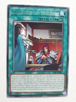 YUGIOH TCG Ancient Warriors Saga - Sun-Liu Alliance IGAS-EN056 - Image 1