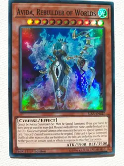 YUGIOH TCG - Avida, The Rebuilder of Worlds RIRA-EN027 - Image 1