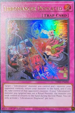 Yugioh TCG Dimension Force - Libromancer Displaced DIFO-EN090 - Image 1