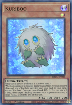 Yugioh TCG Brothers of Legend - Kuriboo BROL-EN003 - Image 1
