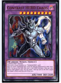 Contrast HERO Chaos Ultra Rare SDHS-EN041 LP - Image 1