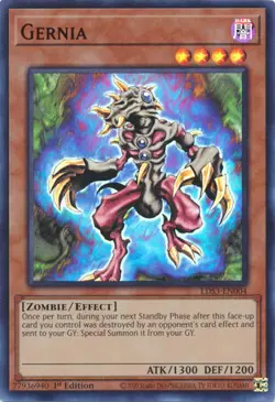 YUGIOH TCG Legendary Duelist S3 - Gernia LDS3-EN004 - Image 1