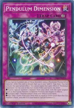 YUGIOH TCG Legendary Duelist S3 - Pendulum Dimension LDS3-EN134 - Image 1