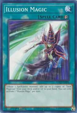 YUGIOH TCG Legendary Duelist S3 - Illusion Magic LDS3-EN094 - Image 1
