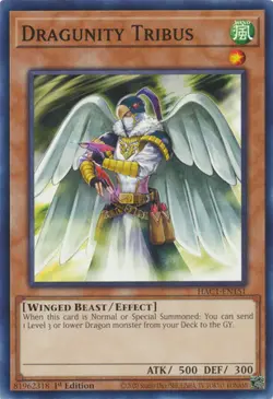 YUGIOH TCG Hidden Arsenal Chapter 1 - Dragunity Primus Tribus HAC1-EN151 - Image 1