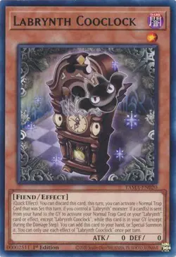 YUGIOH TCG Tactical Masters - Labrynth Cooclock TAMA-EN020 - Image 1