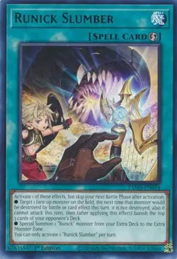 YUGIOH TCG Tactical Masters - Runick Slumber TAMA-EN034 - Image 1