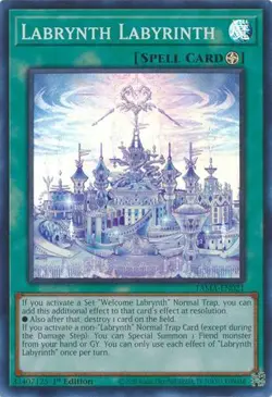 YUGIOH TCG Tactical Masters - Labrynth Labyrinth TAMA-EN021 - Image 1