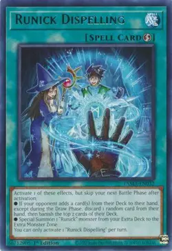 YUGIOH TCG Tactical Masters - Runick Dispelling TAMA-EN032 - Image 1