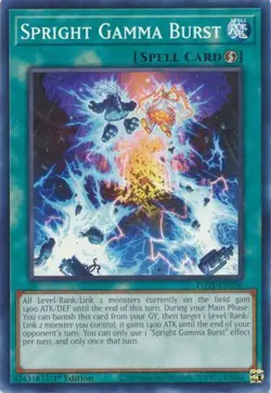 YUGIOH TCG Power of the Elements - Spright Gamma Burst POTE-EN056 - Image 1